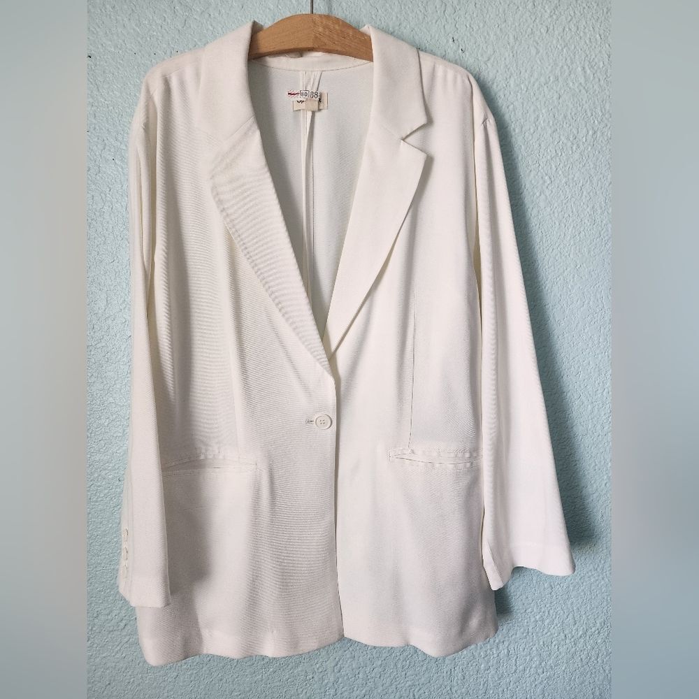 Open Edit Button Front Minimalist Versatile White… - image 2